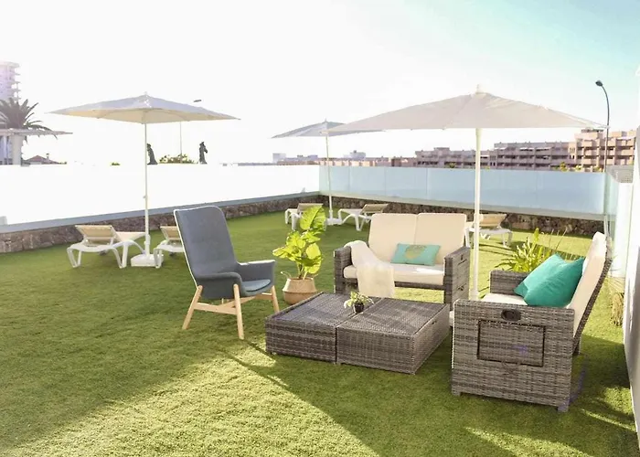 Ocean Garden 008 Con Jardin Privado * אדחה